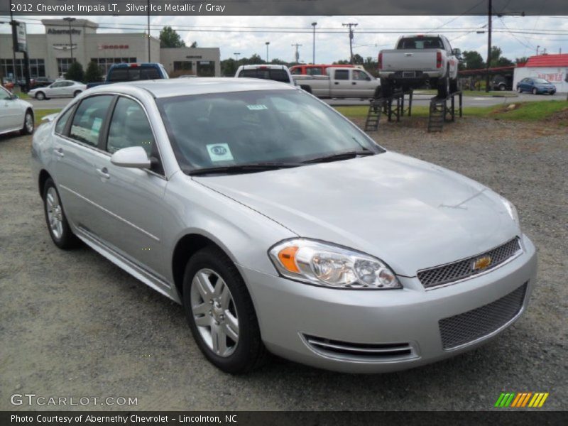 Silver Ice Metallic / Gray 2012 Chevrolet Impala LT