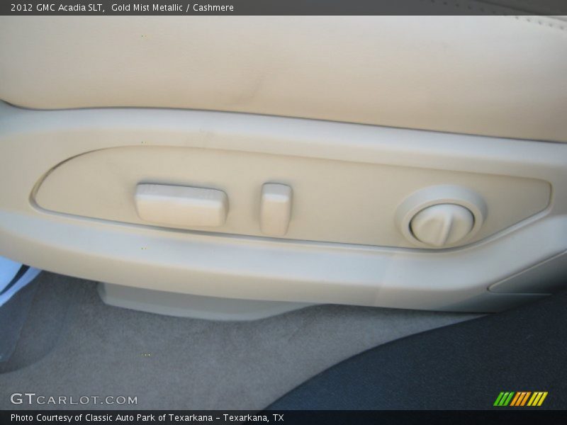 Gold Mist Metallic / Cashmere 2012 GMC Acadia SLT