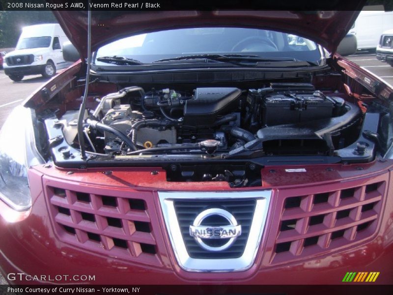 Venom Red Pearl / Black 2008 Nissan Rogue S AWD