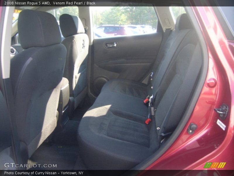 Venom Red Pearl / Black 2008 Nissan Rogue S AWD