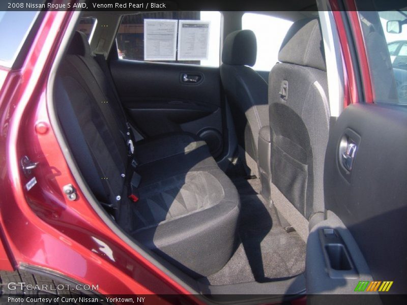 Venom Red Pearl / Black 2008 Nissan Rogue S AWD