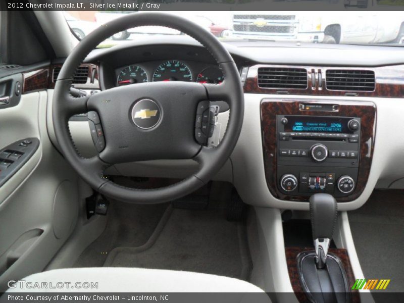 Silver Ice Metallic / Gray 2012 Chevrolet Impala LT