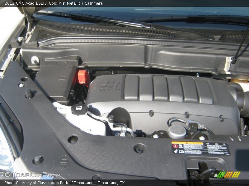 Gold Mist Metallic / Cashmere 2012 GMC Acadia SLT