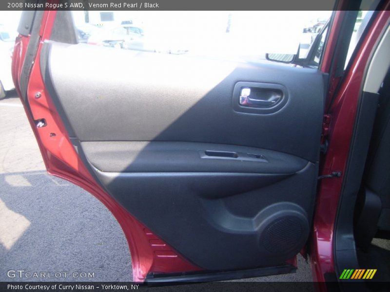 Venom Red Pearl / Black 2008 Nissan Rogue S AWD