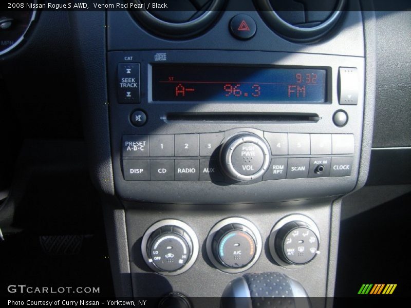 Venom Red Pearl / Black 2008 Nissan Rogue S AWD