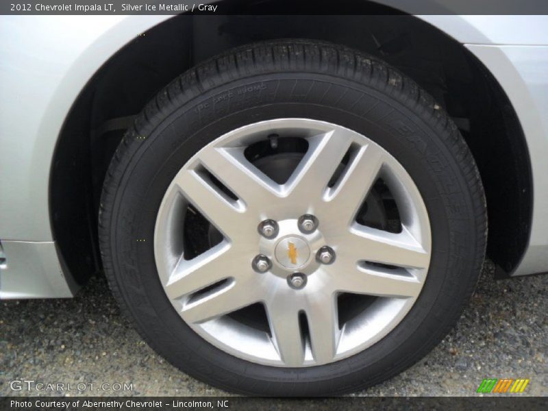 Silver Ice Metallic / Gray 2012 Chevrolet Impala LT