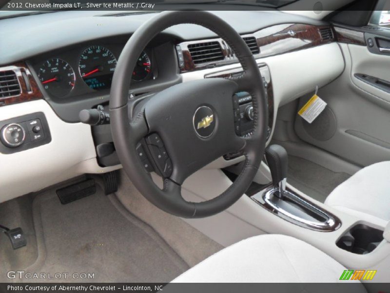 Silver Ice Metallic / Gray 2012 Chevrolet Impala LT