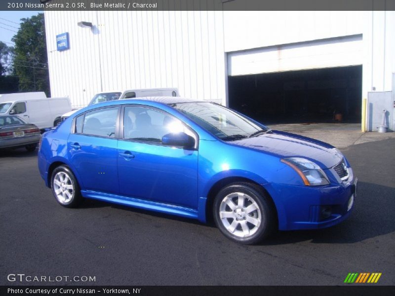 Blue Metallic / Charcoal 2010 Nissan Sentra 2.0 SR