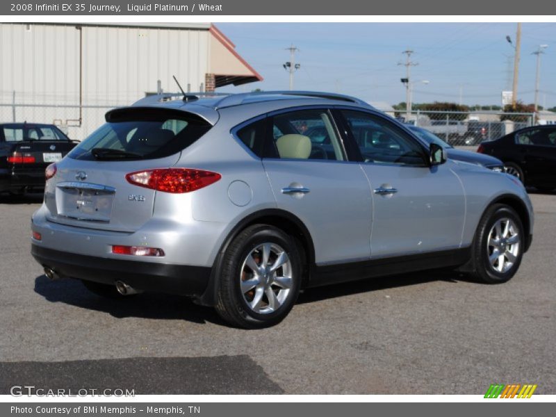 Liquid Platinum / Wheat 2008 Infiniti EX 35 Journey