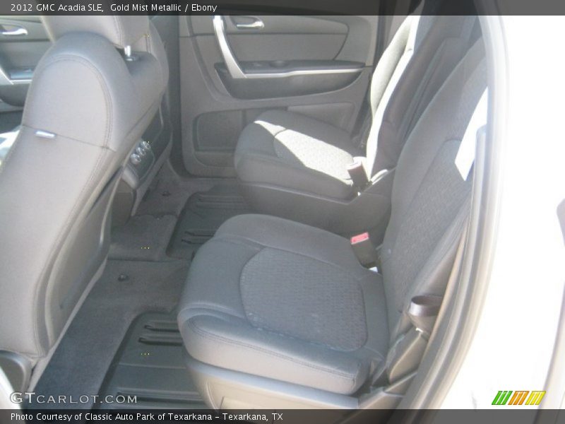 Gold Mist Metallic / Ebony 2012 GMC Acadia SLE