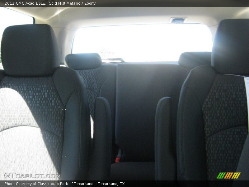 Gold Mist Metallic / Ebony 2012 GMC Acadia SLE