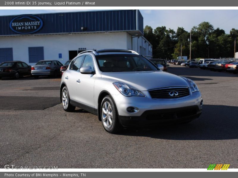 Liquid Platinum / Wheat 2008 Infiniti EX 35 Journey