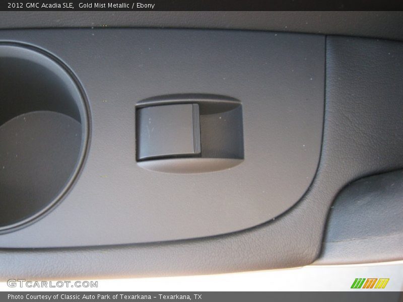 Gold Mist Metallic / Ebony 2012 GMC Acadia SLE