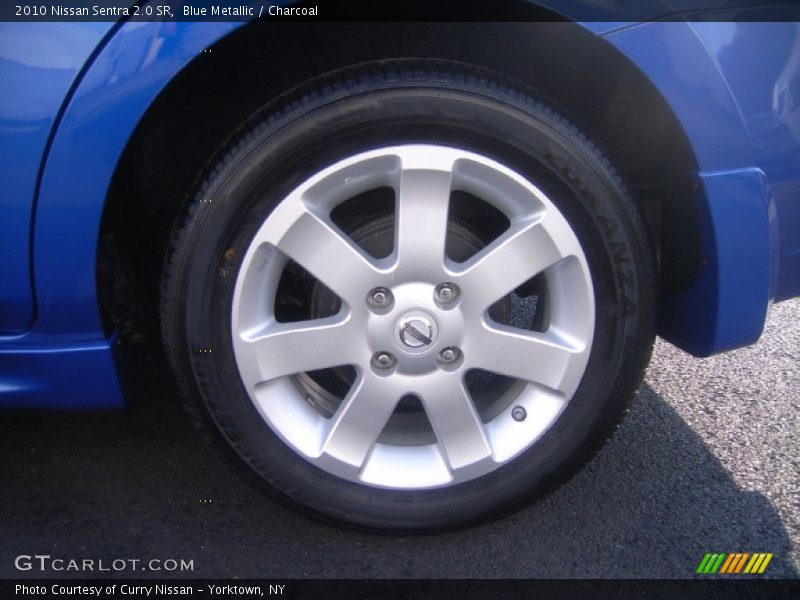 Blue Metallic / Charcoal 2010 Nissan Sentra 2.0 SR