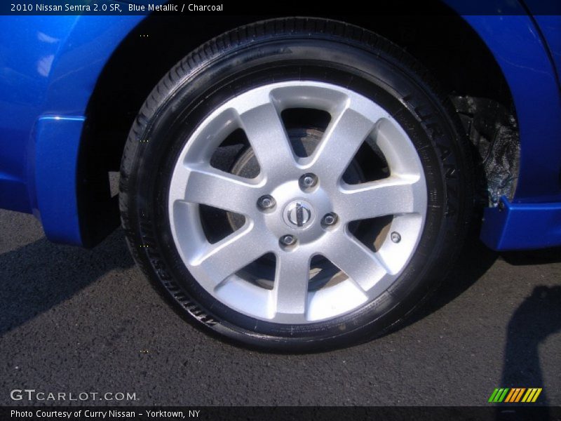 Blue Metallic / Charcoal 2010 Nissan Sentra 2.0 SR