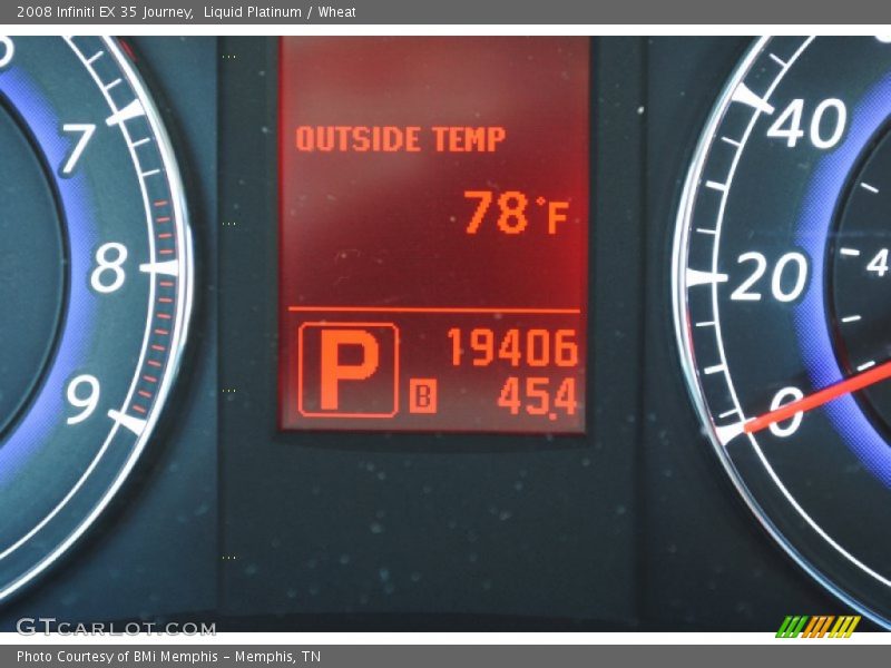 Liquid Platinum / Wheat 2008 Infiniti EX 35 Journey