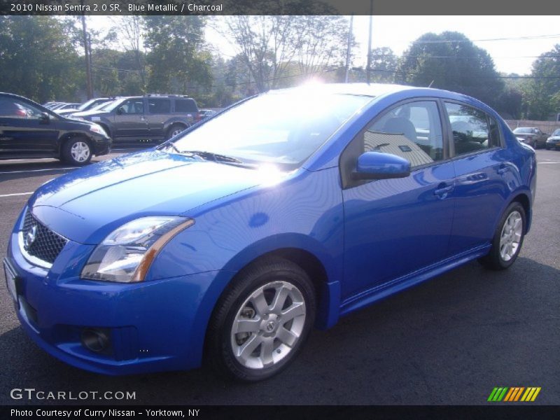 Blue Metallic / Charcoal 2010 Nissan Sentra 2.0 SR