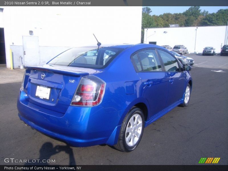 Blue Metallic / Charcoal 2010 Nissan Sentra 2.0 SR