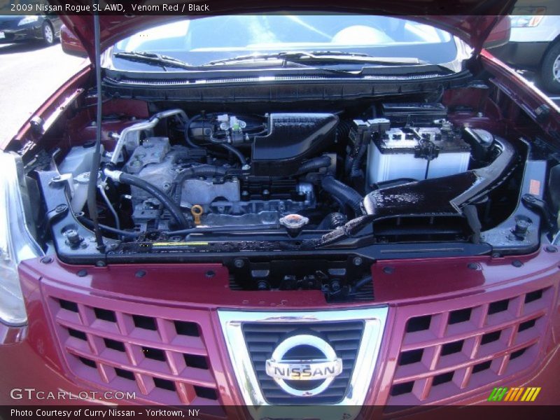 Venom Red / Black 2009 Nissan Rogue SL AWD