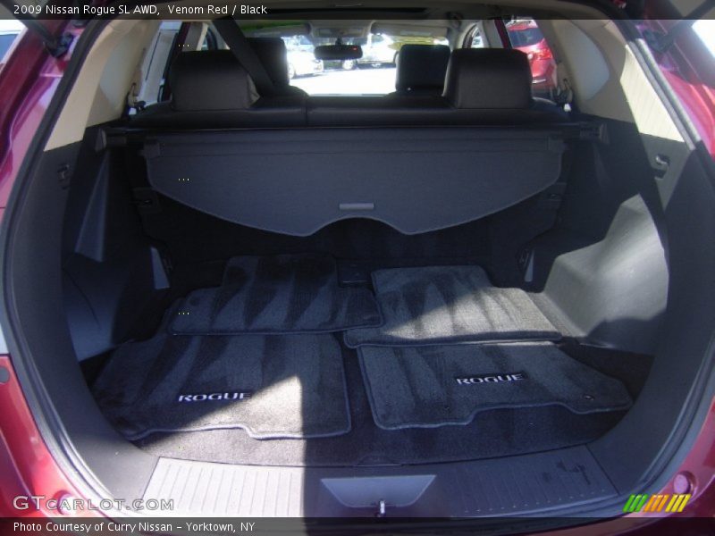 Venom Red / Black 2009 Nissan Rogue SL AWD