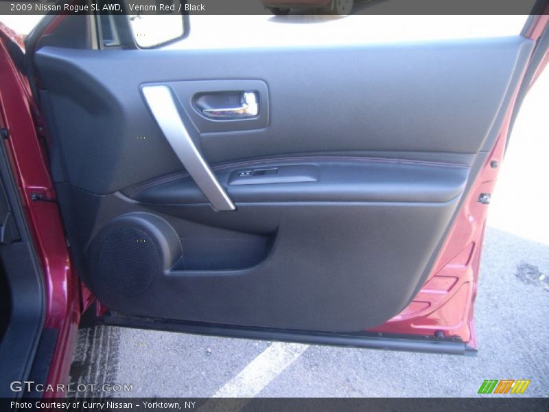 Venom Red / Black 2009 Nissan Rogue SL AWD