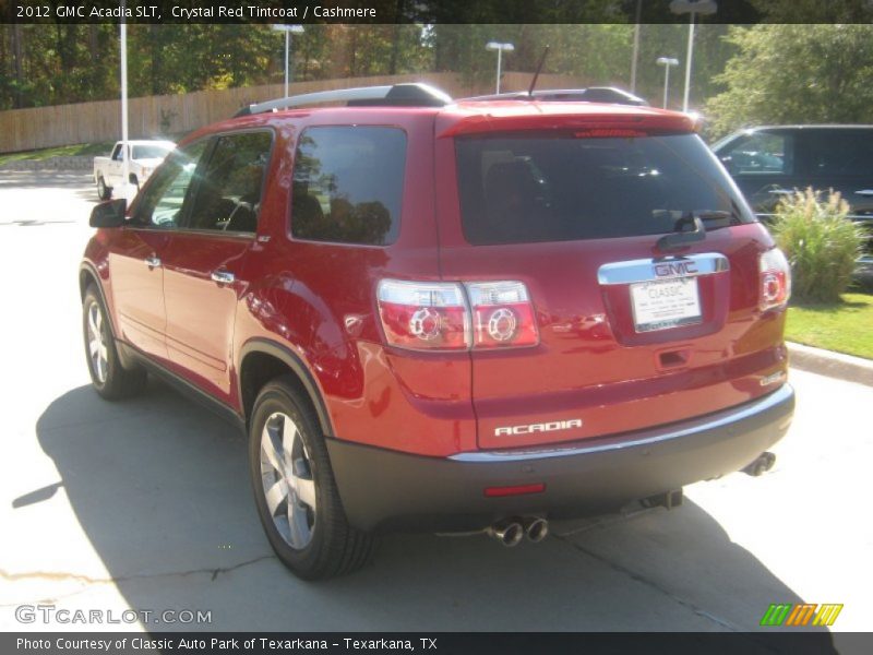 Crystal Red Tintcoat / Cashmere 2012 GMC Acadia SLT