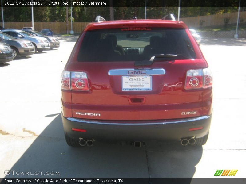 Crystal Red Tintcoat / Cashmere 2012 GMC Acadia SLT