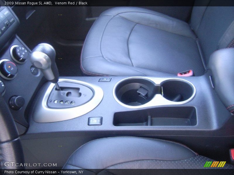 Venom Red / Black 2009 Nissan Rogue SL AWD