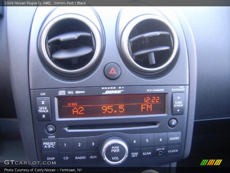 Venom Red / Black 2009 Nissan Rogue SL AWD