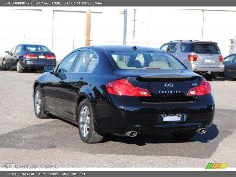 Black Obsidian / Stone 2008 Infiniti G 35 Journey Sedan