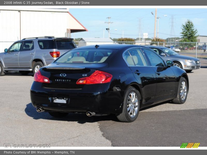 Black Obsidian / Stone 2008 Infiniti G 35 Journey Sedan