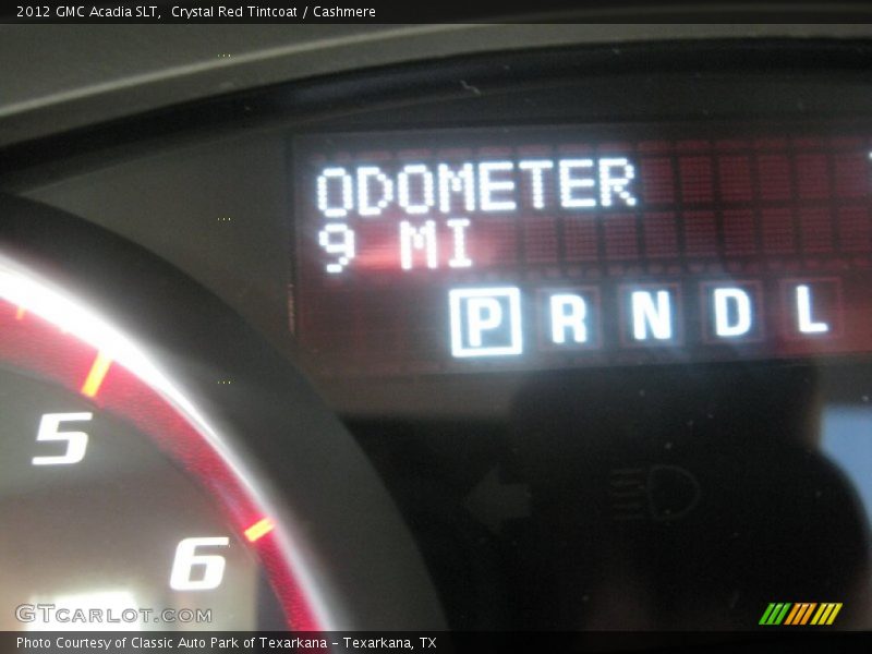 Crystal Red Tintcoat / Cashmere 2012 GMC Acadia SLT