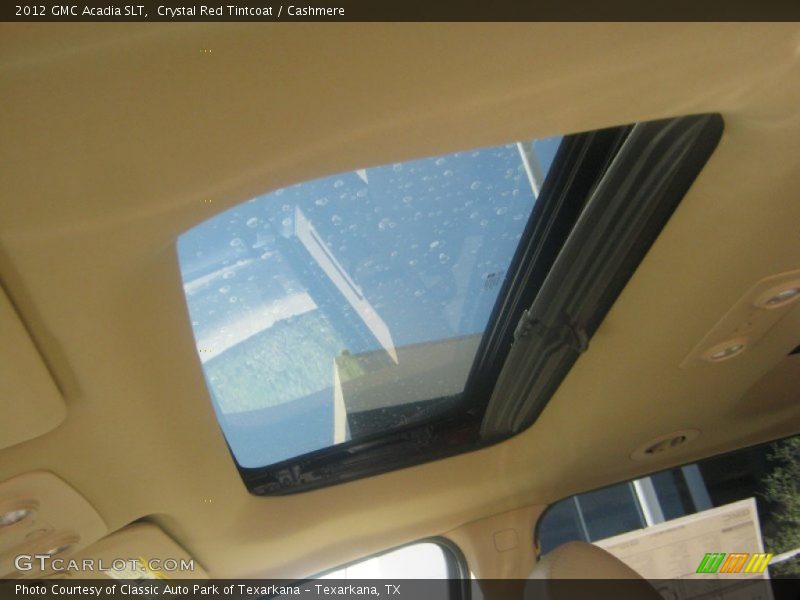 Crystal Red Tintcoat / Cashmere 2012 GMC Acadia SLT