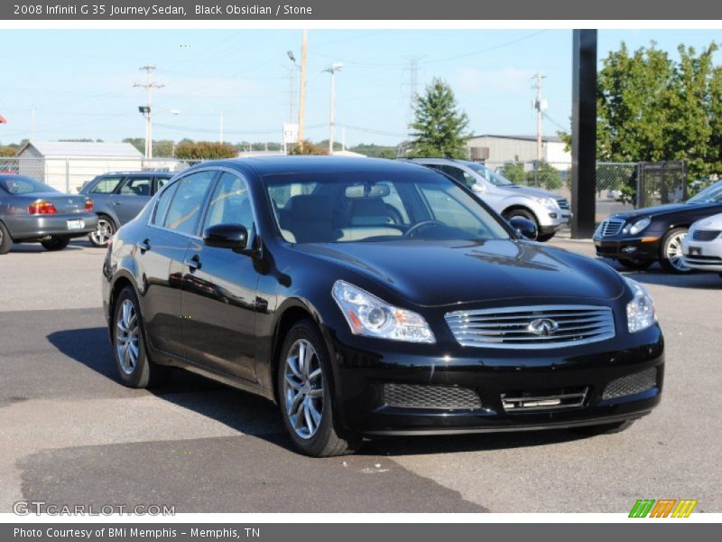 Black Obsidian / Stone 2008 Infiniti G 35 Journey Sedan