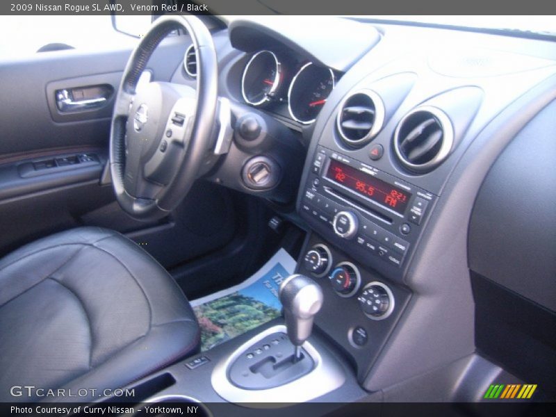 Venom Red / Black 2009 Nissan Rogue SL AWD