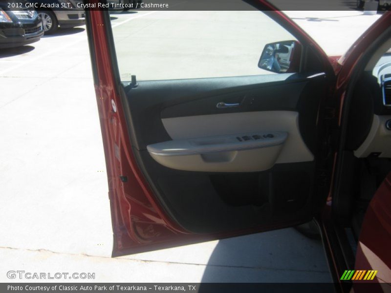 Crystal Red Tintcoat / Cashmere 2012 GMC Acadia SLT