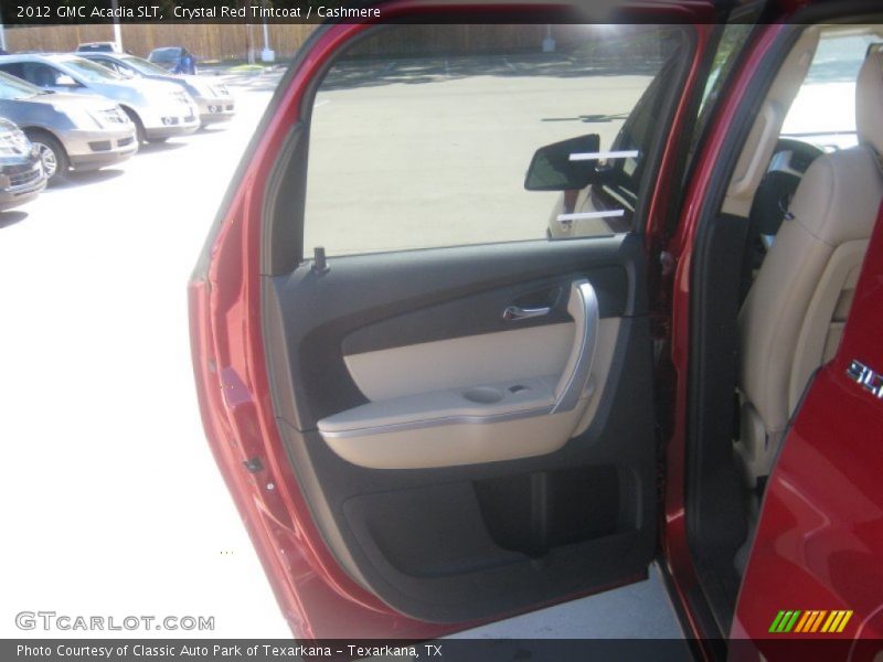 Crystal Red Tintcoat / Cashmere 2012 GMC Acadia SLT