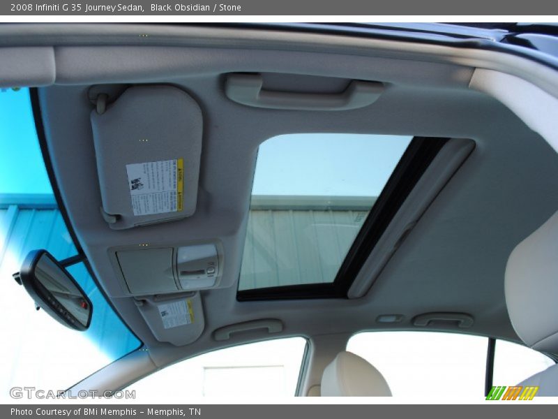 Black Obsidian / Stone 2008 Infiniti G 35 Journey Sedan