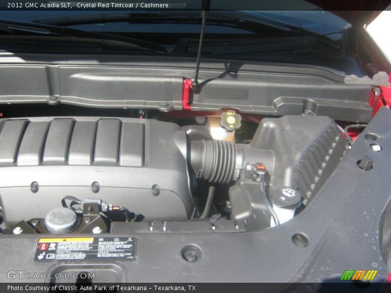 Crystal Red Tintcoat / Cashmere 2012 GMC Acadia SLT