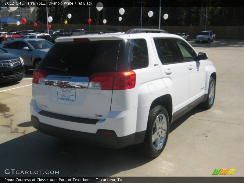 Olympic White / Jet Black 2012 GMC Terrain SLE