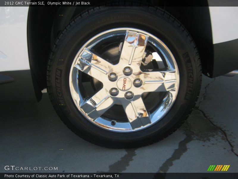 Olympic White / Jet Black 2012 GMC Terrain SLE