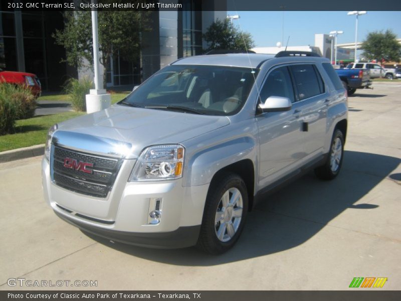 Quicksilver Metallic / Light Titanium 2012 GMC Terrain SLE