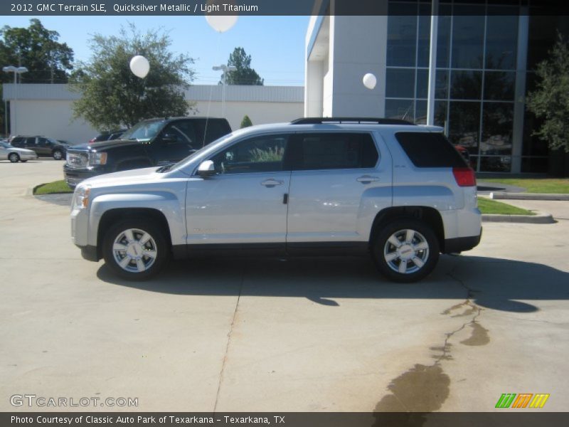 Quicksilver Metallic / Light Titanium 2012 GMC Terrain SLE