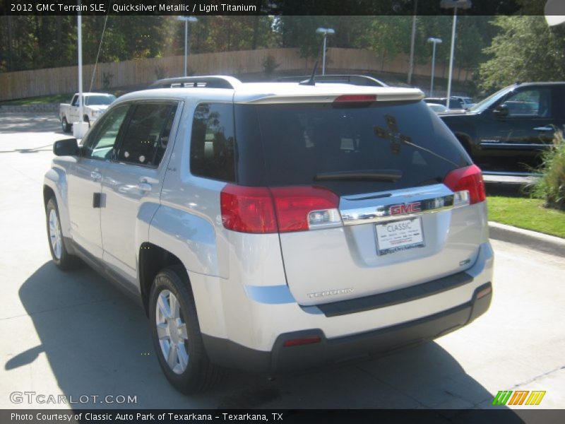 Quicksilver Metallic / Light Titanium 2012 GMC Terrain SLE