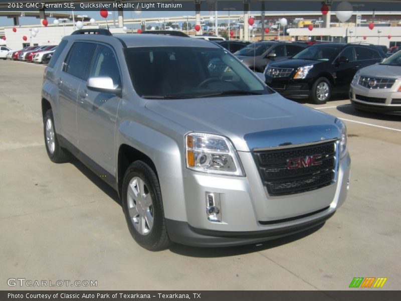 Quicksilver Metallic / Light Titanium 2012 GMC Terrain SLE