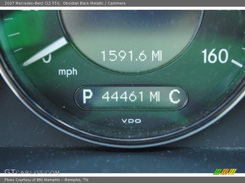 Obsidian Black Metallic / Cashmere 2007 Mercedes-Benz CLS 550