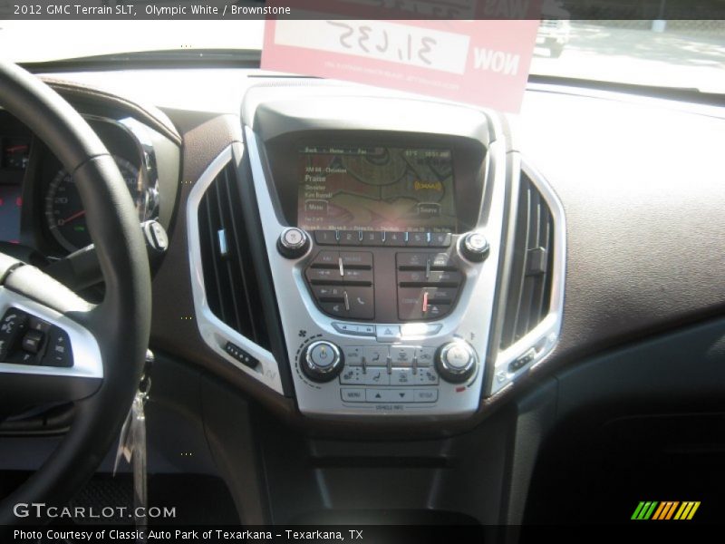 Olympic White / Brownstone 2012 GMC Terrain SLT