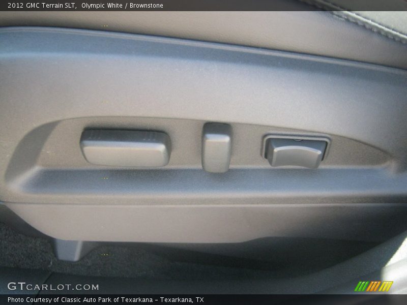 Olympic White / Brownstone 2012 GMC Terrain SLT