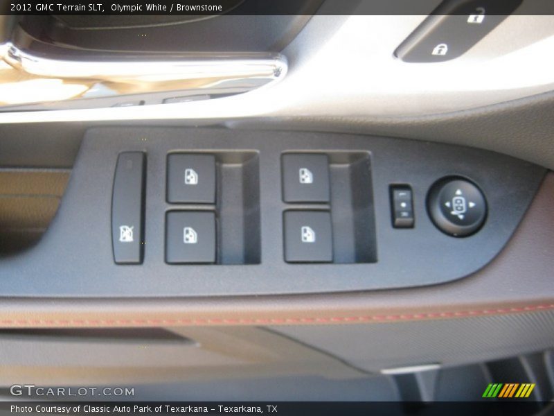 Olympic White / Brownstone 2012 GMC Terrain SLT