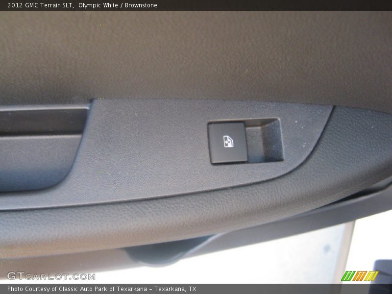Olympic White / Brownstone 2012 GMC Terrain SLT